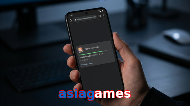 Main screen of Asiagames apk page for PK players