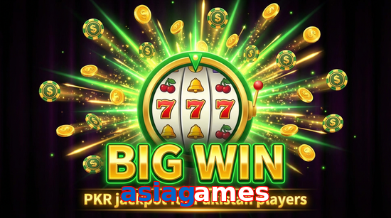 Big win animation on Asiagames slot game